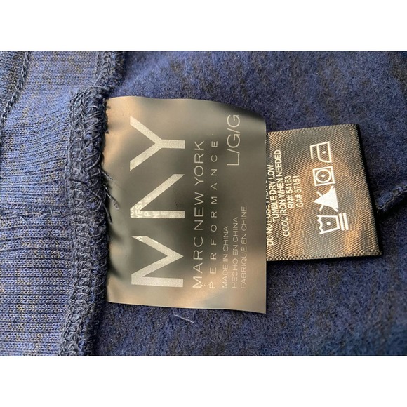Marc New York Navy comfy joggers sweatpants SZ Large - Picture 5 of 6